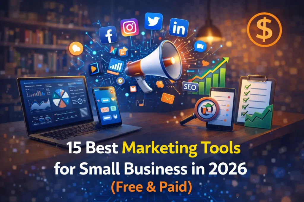 Best marketing tools for small business in 2026